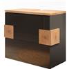 Vicco Mobile sottolavabo per bagno Eden, Antracite, 70 x 64.5 cm con 2 cassetti, per montaggio a parete con suddivisione interna variabile