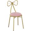RIKCAT Sgabello Vanity, Sedia in Morbida Pelliccia Sintetica, con Gambe Dorate Regolabili, Sedia per Trucco per Vanità, Bagno, Camera da Letto D,80x35cm