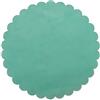 Generic bomboniera 50 veli di Fata in Organza tondi smerlati 23 cm di Diametro Vari Colori per bomboniere Fai da Te (Verde Acqua)