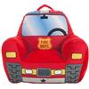 Creaciones Llopis Sedia per Bambini Pompieri Fire Red 51x52x48 cm, 42077