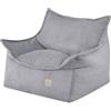 MISIOO Poltrona per bambini Roya Cord - Poltrona per cameretta dei bambini, morbida poltrona da pavimento per bambini, in velluto a coste di alta qualità, Oeko-TEX, 80 x 73 x 58 cm