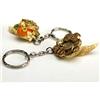 DLM_Bomboniere DLM-31926 (Kit 12 Pezzi) Portachiavi Cornucopia Colorata Porta Soldi Portafortuna Oro e Argento Abbondanza Fortuna Nozze Laurea bomboniera