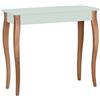 RAGABA LILLO Tavolo Consolle con Gambe Cabriole 85x35cm | Legno Massiccio di FSC, Facilità di Montaggio | Verde Fugace