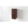 Alfredo Calandrelli CALANDRELLI - Pensile Cucina in Legno Nobilitato Wengè Mobile Alto con 1 Anta, Pensile Componibile Moderno Made in Italy (Altezza 72XLarghezza 30XProfondità 33 centimetri)