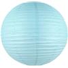 SKYLANTERN Sfera di carta blu cielo 50 cm - Lampione di carta di riso - Lanterna giapponese blu cielo per decorazione di matrimonio, compleanno, feste