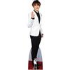 empireposter Bangtan Boys - BTS Jungkook White Jeon Jung-kook - Star VIP - Espositore in cartone Standy - 42 x 180 cm
