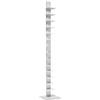 BBB ITALIA Libreria a Colonna Verticale Bianca H202 14 Ripiani Sapiens …