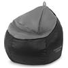 Happers Pouf Gaming Junior Grigio