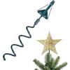 Generico Portalumino per La Cima Superiore 'Albero di Natale | Supporto Stabile e Girevole | Il Sostegno per Il Puntale 'Albero di Natale - per Giardino Casa Stanza Vacanze Inverno Festa