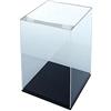 ORUS - Teca con base nera 30 x 30 x 50 (h)