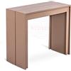 STONES HOME FURNITURE Stones Pinocchio Consolle-Tavolo da Pranzo allungabile, MDF, 90 x 42,5/302,5 x H 76 cm
