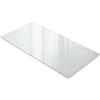 Wallfluent Piano Scrivania 120x60 cm | Bordo Filolucido | per Soggiorno, Sala da Pranzo, Ufficio | Effetto Opaco | Vetro Temperato | Fai da Te (DIY) | Facili da Pulire | Antigraffio