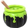 Generic Halloween Gonfiabile Glacial Cauldron - Grande Armato di Ghiaccio Originale per Bevande | Accessorio di ricevimento e Festa tematica, USA Piscina, Cortile, Giardino, Patio, Serate all'aperto