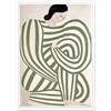 LVTFCO Astratto Sofia Lind Linee del Corpo Poster e Stampe Sofia Lind Tela Arte della Parete Sofia Lind Pittura Sofia Lind Immagine per la Decorazione Domestica 40x60 cm Senza Cornice