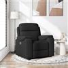 Lumanois Poltrona Reclinabile in Tessuto Nero, Mobili,Sedie,Poltrone, 25.7kg-4015682
