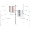 Home Vida Stendibiancheria 4 Fold, Bianco
