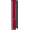 Vicco Armadio da farmacia R-Line, Rosso lucido, 30 cm, per la libera combinazione all'interno di sistemi cucina modulari