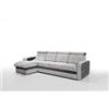 Robin Inspire Bristol Divano angolare con funzione letto con cassetto letto grigio angolo a sinistra 313 x 169 x 95