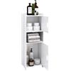 Willonin - Armadietto Salvaspazio, Mobile per Bagno, Mobili da Bagno Verticali Alti e Stretti - 24 * 20 * 72 cm