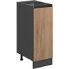 Vicco Colonna dispensa cucina R-Line, Rovere dorato, 30 cm