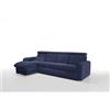 Robin Inspire Bristol Divano angolare con funzione letto con cassetto letto blu navy scuro angolo a sinistra 313 x 169 x 95