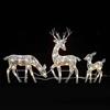 Generico Renna Natale da Esterno | Illuminazione Esterna di Natale | Alce Luminoso per Giardino | Decorazioni Natalizie in Metallo per Esterni per Feste, Cortili, FESTIVITÀ, Decorazioni Invernali