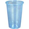 IMBALLAGGI 2000 IMBALLAGGI PZ 500 Bicchiere CC 230 in PLASTICA Trasparente Azzurra per DISTRIBUTORI d'Acqua Alto CM 10