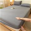 HLTQL Lenzuolo con Angoli Matrimoniale Cotone Percalle 180x200 Elastico su Tutto Il Perimetro Soft Brushed Microfiber Fitted Sheets(#11,180x200cm)