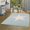 Pergamon Trendline - Tappeto per Bambini - Stella - Blu Pastello - 5 Dimensioni