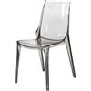 Scab Vanity Chair Trasparente Fumè