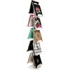 CASSETTE POSTALI ALUBOX ALUBOX LYRA Porta Vinili Verticale Con 10 Mensole Per Vinili DIM 170X33X17 Porta Dischi Vinile Espositore per oltre 120 Lp Mensola Per Vinile Alluminio e Lamiera Zincata (BIANCO, 10 MENSOLE)
