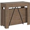Itamoby, Consolle allungabile 90x42/302 cm Scicca noce