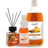 Generico Tresorì - Kit Realizzato per Camomilla Torino Fragranza Arancia e Cannella - Ricarica Diffusore per Ambiente 1L, Diffusore Cubo a Bastoncini 200ml, Spray Ambienti 125ml, Idea Regalo