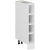 Vicco Scaffale da cucina R-Line, Bianco, 15 cm