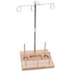 Begchy - Porta bobina per macchine da cucire domestiche, supporto per bobine per macchine da ricamo D
