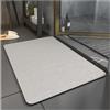 VHVYWY Tappetino da Bagno in Pietra Diatomite 50X80cm, Tappeto da Antiscivolo Adatto per Bagno Docce Cucina, Tappetini con Fondo in Gomma per Indoor Floor & Door Mat 05,20 x32 inch