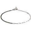 GM INDUSTRIE ITALIANE Srl ATELIER 149 BRACCIALE SEMI TENNIS PIETRE NERE