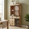 MIlani Home NAUTILUS - mobile in legno di mango con ante e cassetti