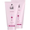 TAFT Schwarzkopf - Balsamo per capelli ricci in taffettà (2 x 150 ml), balsamo per capelli ricci, delicato su capelli e cuoio capelluto, balsamo per capelli vegano