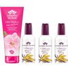 Giardino Dei Sensi Vaniglia Essenziale - Profumo Donna Spray 100 ml + Doccia Schiuma 100 ml In Omaggio - Fragranza delicata, set completo per un rituale di bellezza (3 Unità)