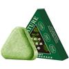 HADAVAKA Saponetta Shampoo Nature Triangle, Saponetta Shampoo Usman Grass, Controlla L'untuosità, Lenisce E Rinforza I Capelli, Saponette Nutrienti Per La Ricrescita Dei Capelli (1PC)