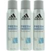 adidas 3 x Adidas 72 ore antitraspirante spray 150 ml - Fresh Endurance