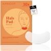 APRICOT beauty & healthcare APRICOT Beauty Pad per collo con effetto antirughe, rassodante grazie all'acido ialuronico, in silicone riutilizzabile - Ridurre le rughe del collo, anti-pieghe, collo decorativo crema rassodante