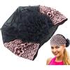Teksome Fasce per capelli in pizzo, Fasce per capelli in pizzo per ragazze | Fascia elastica per ragazze - per capelli da donna con fascia elegante in tessuto elasticizzato in pizzo perlato