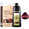 Fellflying Shampoo Per Capelli Color Vino - Tinture Naturali, Copre I Grigi, Colori Lunga Durata Per Uomini E Donne, 500 Ml