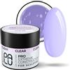 PALU salon system PALU - Gel costruttore per unghie - UV/LED, duro, 3 fasi, per estensioni, nail art - Trasparente - Costruzione della struttura - Pro Extreme Constructor Gel Clear 90g