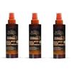 Generico 3 PEZZI Ultra Retinol Complex Hello Summer Olio secco super abbronzante con vitamina E, olio di calendula e mallo di noce - 200ml