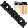 Gaeirt Your Hands U Shape Wall Hung Type Hair Display Stand Professionally Wigs Storage Holder for Hair Salon (L, Nero)