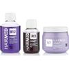 HAIRMED haircare innovative HAIRMED - Set Trattamento Ristrutturante per Capelli Danneggiati Professionale - Shampoo B12, Maschera N7 e Siero Cheratina R3