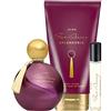 Avon Set di profumo 3 pezzi Far Away Splendoria Eau de Parfum Spray 50 ml spray tascabile 10 ml lozione per il corpo 150 ml per donna orientale
